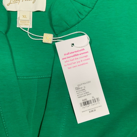 Lilly Pulitzer Emerald Green Dress - Picture 3 of 9